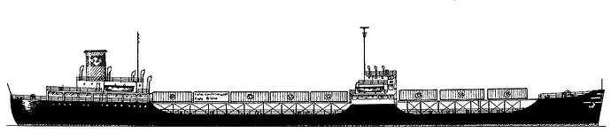 Bản vẽ tàu chở container Ideal X.