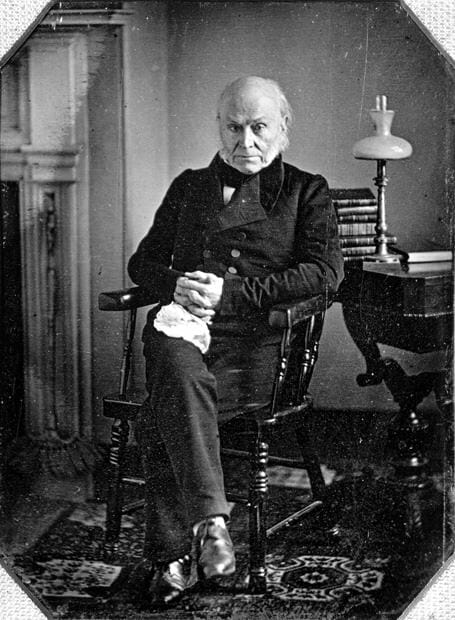 First photograph of a US president