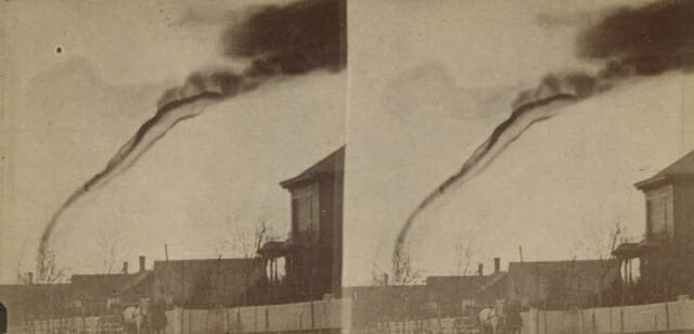 First tornado photograph